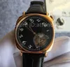 أعلى الأزياء التلقائي الميكانيكية الرياح الذاتي ووتش الرجال الذهب والفضة الهاتفي tourbillon تصميم ساعة اليد الكلاسيكية الجلود حزام ساعة 548C