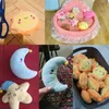 Soft Toys For Children Keychain Backpack Accessories Cute Plush Sun moon stars clouds Toys Dolls Baby carriage pendant Y07262738091