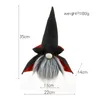 Happy Halloween Party Decor Theme Terror Vampire Faceless Doll LED Decorations For Home Event Dolls Pendant 0640