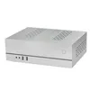 SKTC A02 Алюминий Dual USB3.0 Компьютерный чехол для компьютера HTPC Chassis поддержки 1U Мини-подача Мини-черный - черный