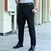 Męskie spodnie Tactical Sports Outdoor Lato Luźne Nosić Mężczyźni Biznes Delikatny Solidny Kolor