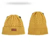 Children Bonito Tampão Para Meninas Meninos Grandes Duplas Pom Poms Beanie Beanie Chapéus Kids Warm Winter Hat XDJ076