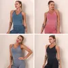 Yoga outfit kvinnor skörd topp sport singlet ärmlös lögn tröjor elastisk gym träning väst atletisk fitness tank sexig bh