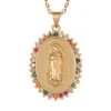 Pendant Necklaces Christian Catholic Virgin Mary Religious Accessories Fashion Necklace