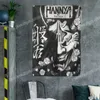 Hannya japonês tatuagem cartaz bandeira bandeira decoração de casa pendurando bandeira 4 gromments em cantos 3 * 5FT 96 * 144cm Pintura da arte da parede impressão pôsteres