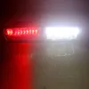 Voiture 16 LED lumière stroboscopique rouge/bleu ambre/blanc lampes de signalisation Flash Dash d'urgence clignotant pare-brise voyants d'avertissement 12V 48W