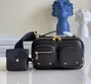 キャンバスファッションミニメンズバッグと女性のショルダーバッグデザイナーハンドバッグクロスボディハンドバッグペア小さな財布