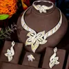 Ohrringe Halskette Godki Luxus Starfish Afrikanische Schmuck Sets Für Frauen Hochzeit Zirkonia Dubai Braut Set 2021 Kostüm