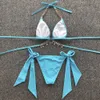 الصيف مثير الكريستال الماس بيكيني السباحة ملابس النساء المايوه سلسلة ضمادة الإناث رفع الدعاوى الاستحمام