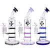 Royal glass bong oil rig Honeycomb /tornado perc hookahs water pipes big joint dab rigs