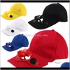 Chapeaux de balle Casquettes Chapeaux, Foulards Gants Accessoires de mode Livraison directe 2021 Chapeau de puissance pour le golf d'été Sport de plein air Soleil solaire avec refroidissement F