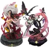 36cm Kimetsu Nej Yaiba Anime Figur GK Kamado Nezuko Kochou Shinobu Action Figur Demon Slayer Kochou Shinobu Figurmodell Leksaker H0831