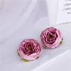 Dekoracyjne kwiaty wieńce 5pcs/PCAK Piaskie Sztuczna sztuczna głowa kwiatowa na domowe zapasy w dekoracji ślubnej