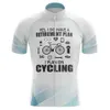 2024 Retirement Plan Cycling Jersey Set Summer Mountain Bike Clothing Pro Bicycle Cycling Jersey Sportswear Suit Maillot Ropa Ciclismo