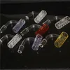 Two Styles 100% Pure Beveled Edge Smoking Quartz Banger 14mm 18mm 90 degree Nails Male Female For Glass Bongs Ash Catchers