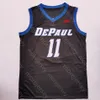 Depaul Blue Demons Basketball Jersey NCAA College Tyon Grant-Foster Courvoisier McCauley Strickland Richardson Simmons Moore Reed Romeo Weems Strus Chandler