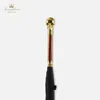 Guarda-chuvas Criativo Guarda-chuva Rian Long Handle Crânios de Ouro Windproof Chuva Mulheres Metal Retro Homens Presente Negócio Y6S