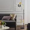 مصابيح الأرضية الفاخرة الفاخرة تصميم أريكة غرفة المعيش