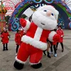 Mascotte KostuumsInflatable Santa Claus Snowman Mascotte Kostuum Jurk Xmas Party Carnaval 2 / 2.6 / 3M