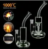 Tornado Glass Water Bongs Hookahs Shisha Beaker base Dab Rigs Oil Bong Smoke Water Pipes With 18mm Joint 10.6inchs