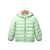Boys Girls Winter Coat Ultra Light Down Jacket Kids Hooded Outerwear Coat Lightweight Top Kids Clothes 18Year 2108128739782