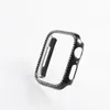 Diamant Fullt skyddande fodral med glas för IWATCH 234567 38mm 40mm 42mm 44mm 41mm 45mm CASESSAMGUNG7670749