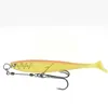 Ami da pesca Soft Lure Rig Single Hook Double Rigging Treble Tackle Accessori Terminale in acciaio ad alto tenore di carbonio E9w2