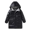 2021 novos meninos casaco de inverno jaqueta crianças roupas com capuz crianças snowsuit vestuário adolescente crianças moda outerwear para menino 5-12Years h0909