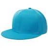 Dopasowane czapki kapelusze nowe 9 rozmiarów Fit Trucker York Zamknięte męskie Bill Hiphop Plain Baseball Snapback puste solidna era Visor Brim Q0703