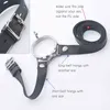 NXY Cockrings FRRK Strapon Chastity Cage con PU Bondage Belt para hombres Metal Anillos de pene masculino Acero Adutls Juguetes sexuales Correa en Cock Lock 1124