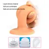 NXY Cockrings Anal sex toys 20CM Géant Énorme Gode Super Big Dick Butt Grand Dong Réaliste Pénis Masturbateur Sex Toys pour Femmes Hommes Ventouse 1123 1124