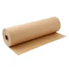 Decoratieve bloemen kransen 30 meter bruin kraft inpak papier roll voor bruiloft verjaardagsfeestje cadeau pakket verpakking kunst ambacht