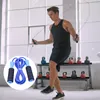 7 Uds AB Trainer rodillo de rueda eléctrica Barra de empuje hacia arriba cuerda para saltar agarre de mano Ejercitador de músculos abdominales plegado accesorios para equipos de entrenamiento físico