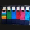 6 couleurs femmes fille lettres chaussettes lettre coton mode chaussette pour cadeau fête haute qualité prix de gros