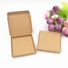 50Pcs Cardboard Jewelry Displays Boxes For Pendant/Earring/Necklace Carrying Cases Jewelry Gifts Present Storage