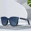 [BT 5.0] Bakeey H2-A bluetooth Llamada Gafas inteligentes Control de voz Reproducción de música Audio de oído abierto IP67 Gafas de sol inteligentes a prueba de agua - Negro