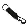 Keychains Outdoor Umbrella Rope Corkscrew Car Keychain Climb Tactical Survival Tool Carabiner Hook Cord Backpack Buckle