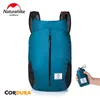 NatureHike Outdoor Shoulder Folding Ryggsäck Ultra Lätt Vattentät Ljus Skin Bag Rese Storage Bag Vattentät YKK Zipper Q0721