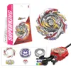 Beyblades Burst Springing Launcher en stuur GT Metal Fusion B170 Links en rechts Right Rotating Legering Gyroscope Toys voor kinderen X0528