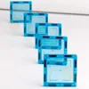 100PCS Big Size Transparente Magnetic Tiles Building Bricks Educational Toys Magnet Game For Children Q0723