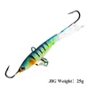 Ice Fishing Luer Balancer 25g Winter Fishing Lure Jig Head Bait Ami da pesca Piombo duro per Jigging Lure 1097 Z2