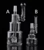 Hoge unieke Hookah Hoofddienst Glas Ash Catcher DAB Rigs Rechte Type Waterleidingen 14 mm