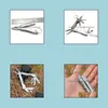 Pliers Hand Tools Home Garden 9in1 На открытом воздухе из нержавеющей стали MTI инструмент Plier Portable Pocket Mini Cam Kit 1sz8 доставка 2021