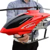 80 cm Super Große RC Flugzeug Hubschrauber Spielzeug Aufladen Fallfeste Beleuchtung Steuerung UAV Flugzeug Modell Outdoor Spielzeug Für Jungen 210925