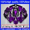 OEM Ciało dla Suzuki Katana GSXF750 GSXF 600 750 CC 1998 1999 2000 2001 2002 17NO.83 GSX600F GSX750F Purple Black 98-02 GSXF-600 600CC 750CC GSXF600 98 99 00 01 02 Owalnia