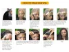 Parrucca con chiusura in pizzo 4X4 trasparente Parrucche per capelli umani Remy brasiliane dritte Bob Short Bone per le donne
