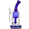 Modern Egg style percolator Glass Bong Hookahs water pipe straight Pink Amber Blue Green colorful recycle oil rig