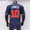 2021 WS World Series Baseball Jersey Travis D 'Arnaud Ehire Adrianza Orlando Arcia Adam Duvall Heredia Eddie Rosario Smith Ian Anderson Morton Smyly