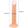 Nxy dildos 25cm super lång realistisk kvinnlig onani falska penis, penis sex leksak, mjuk hud känsla, sugkopp, stor penis1213