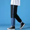 Мужские брюки, мужские спортивные штаны 2023, мужские весенне-осенние шаровары для бега, мужские брюки в стиле Харадзюку в стиле хип-хоп, корейский стиль, черные брюки с завязками на ногах, 4XL